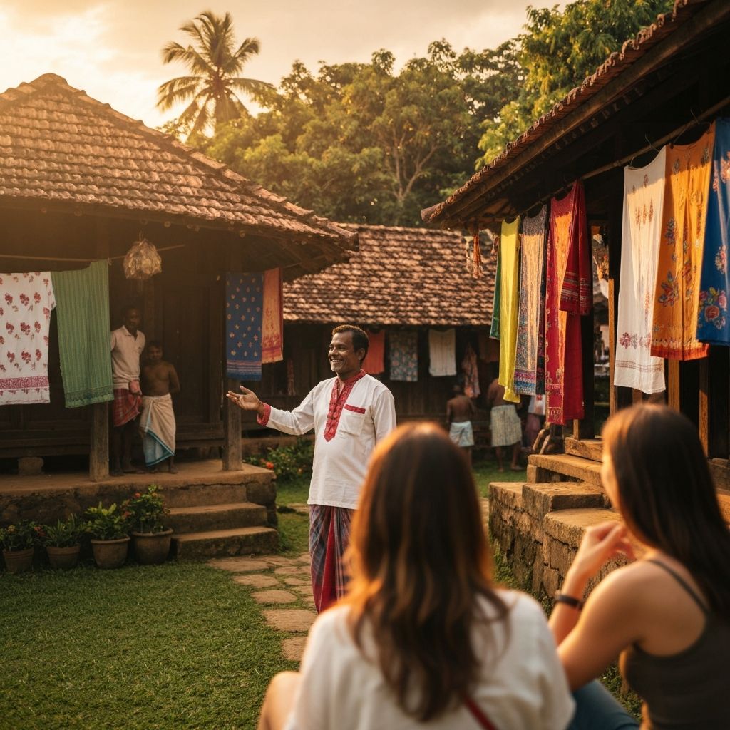 TropiYoo Leisure team with local Sri Lankan community